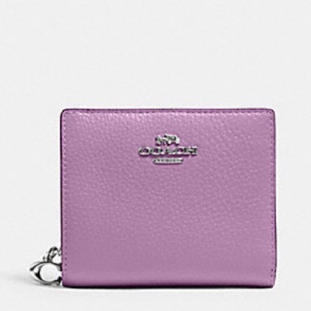 Orchid Snap Wallet w/ c zipper
